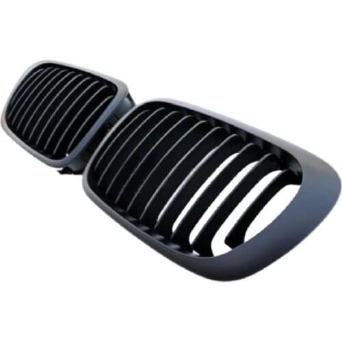 1 Pair Car Grille Mesh Grill Replacement 51138208683 51138208684 51138208685 51138208686 for BMW 3 Series E46 2D 99-02