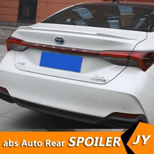 For TOYOTA Avalon Spoiler 2019-2020 Avalon spoiler High Quality ABS Material Car Rear Wing Primer Color Rear Spoiler