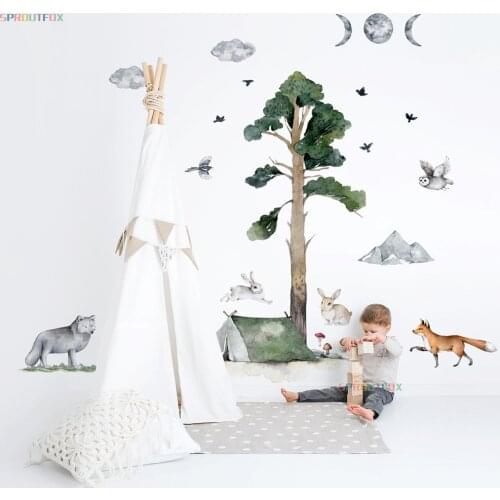 Sproutfox Large Wall Stickers