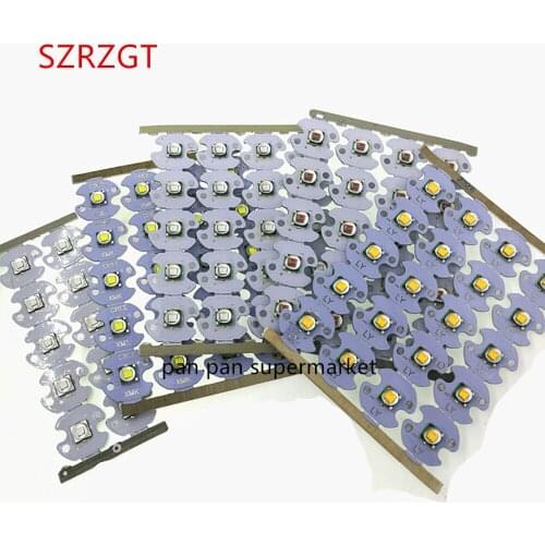 CREE XML LED Diode T6 10W White Warm White Flashlight Chip Yellow 5050 Red Green Blue UV High Power LED Emitter