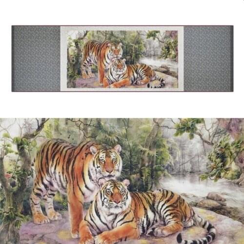 Tiger painting Chinese Art Painting Home Office Decoration painting 2019071905