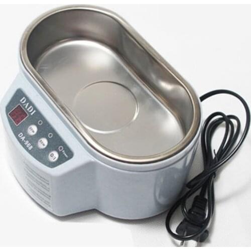 Ultrasonic Cleaning Machine Stainless Steel Dual 600ml 30W/50W LCD adjust timer