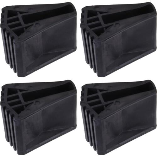 Fan Shaped Anti-slip Foot Pad for Foldable Ladder Ladder Foot Covers Non-slip 4 Pieces 3.3x0.8x2.4in