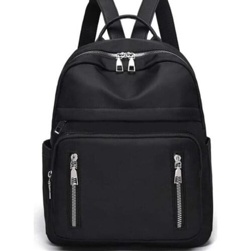 Free Shipping Hot Sale 5 Colour Men Womens Oxford Double Shoulder Bags Fashion Zipper Waterproof Backpack Casual Travel Bag