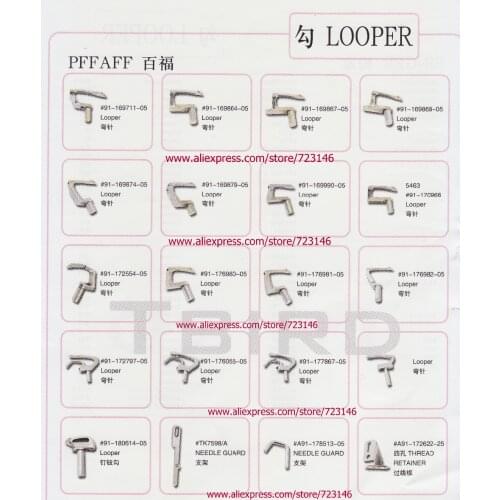 Industrial Sewing Machine PARTS PFAFF #91-172802-01 NEEDLE GUARD FOR PFAFF 5625