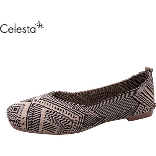 2021 Celesta Easy To Walk Totem Weaving WomenS Flats Flat Sandals Women Summer Woman Espadrilles WomenS Sabot Shoes