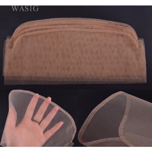 1Pc/Lot Lace Net Basement Foundation for Making Lace Top Closure Wigs Making 13*4 Inch