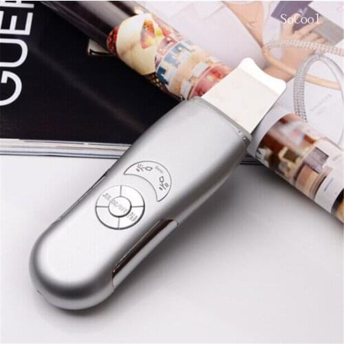 1Pc New Ultrasonic Pore Cleaner Facial Cleaner Face Cleanser Massager Skin Care High Frequency Vibration to Deep Clean