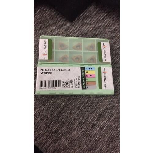 10PCS CARBIDE INSERT NTS-ER-16 1.50 ISO WXP20