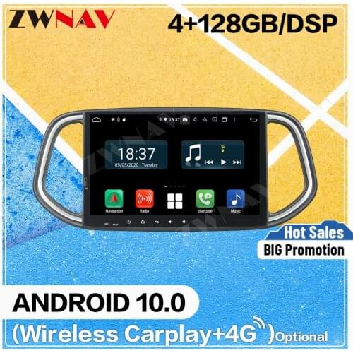 128G Carplay Android 10.0 screen DVD Player for KIA KX3 2014 2015 2016 2017 car GPS Navigation Auto Radio Video Stereo Head unit