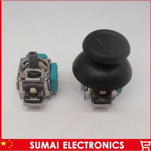 20pcs 3D Joystick analog analogue thumb stick Sensor +20pcs Analog Thumb Grip Stick Cap For PS4 Controller