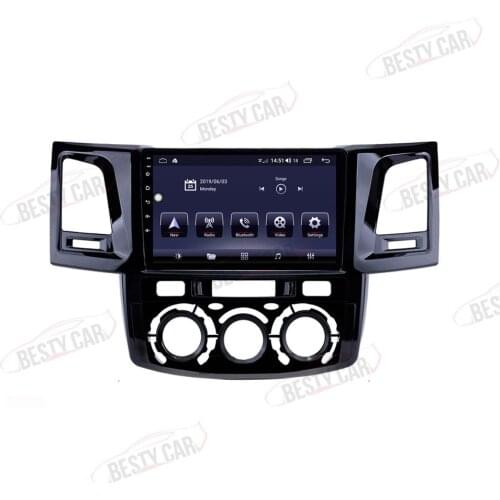 9' Android 10.0 Car Multimedia Player Stereo Radio GPS Navigation for Toyota Fortuner/HILUX Revo/Vigo 2004~2014 Head Unit DSP