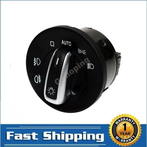 Car accessories Headlight Fog Lamp Control light Switch For Skoda Octavia 2004 2005 2006 2007 2008 2009 2010-2013 1Z0941431K