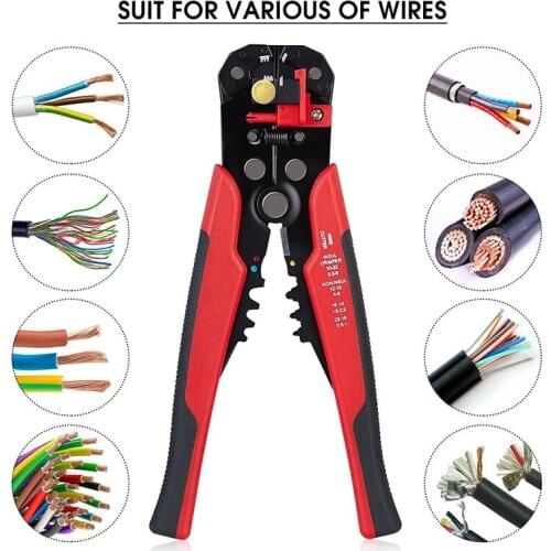 Free Shipping 5 in 1 Multifunctional Automatic Wire Stripper Wire Cutter with Scale S3-1007