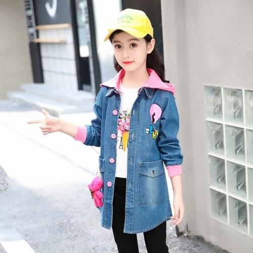 Джинсовые куртки для девочек Bibihou China At AliExpress