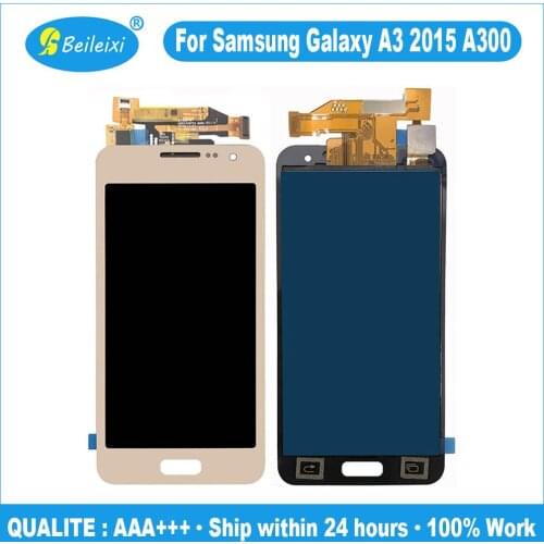 For Samsung Galaxy A3 2015 A300 A3000 LCD Display Touch Screen Digitizer Assembly For Samsung A300F A300FU A300DS A300F/DS LCD