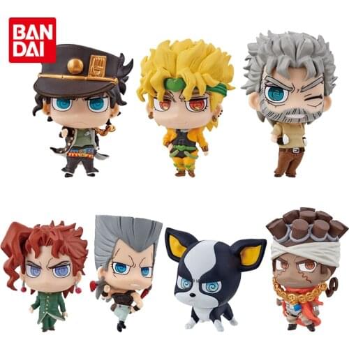 Genuine Gashapon Toy JoJo Bizarre Adventure SD Gashapon Action Figure Doll 04 Jonathan Joestar Joseph Joestar Kujo Jotaro