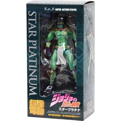 Medicos Pvc 16Cm Anime Figure Jojos Bizarre Adventure Figure Star Platinum Hand Action Anime Figure Model Toys for Kids