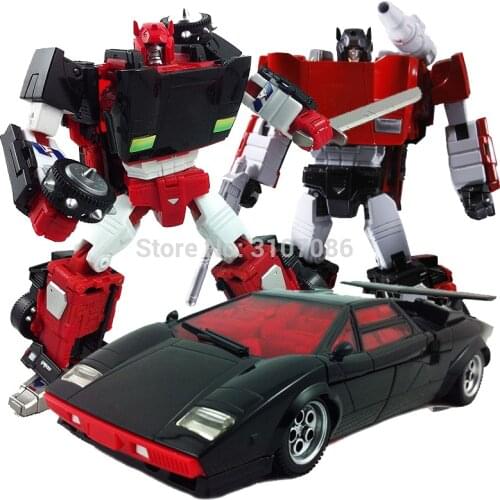 TKR Transformation MP12 MP-12 Sideswipe Red & Black MP MasterPiece KO Action Figure Collection Robot Toys