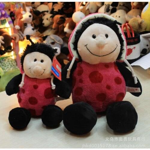 Free shipping lovely ladybird plush toy,Christmas gift h308