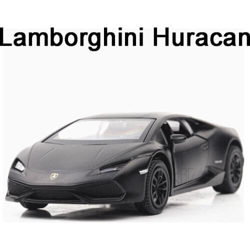 1:36 Scale Lamborghini Huracan Metal Car Model Toy Alloy Diecast Supercar Models Pull Back Vehicle Toys For Children With Box