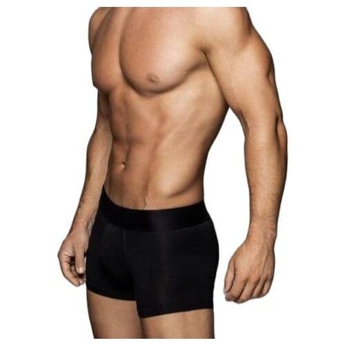 MEN 'S LYCRA BOXER (BLACK)