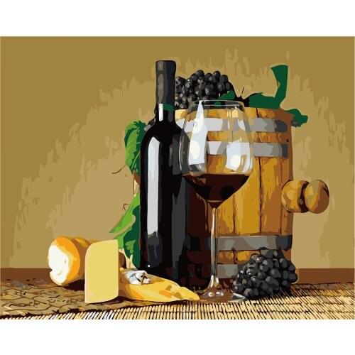 Effervescence True Paint By Number No Frame For Adults Hand Painted Painting Art Gift Diy Coloring By Numbers Kits Home Decor