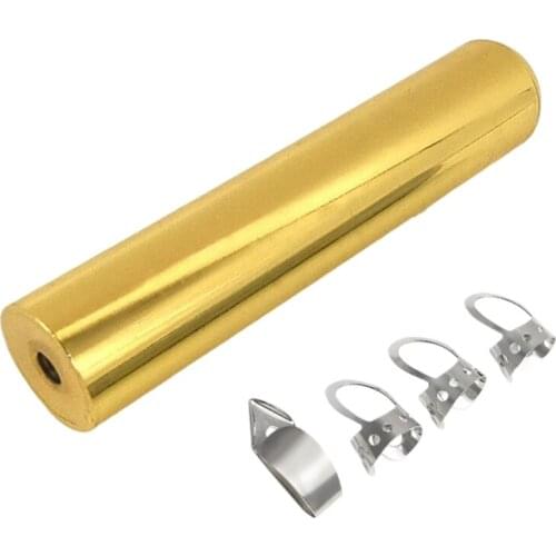 Set of 5 Metal Hard Plated Finger Slide Stainless Steel Guitar Slides with Picks for Electric Acoustic Guitar Bass Parts