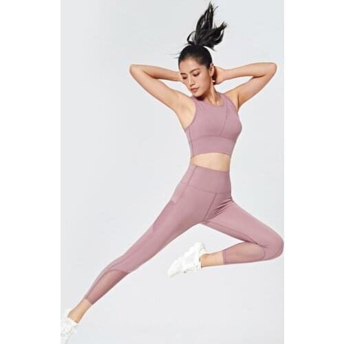 2020 New Seamless Gym Yoga Set Women Yoga Pants, Woman Tights Leggings With High Waist,Sport Women Fitness Yoga Top Bra