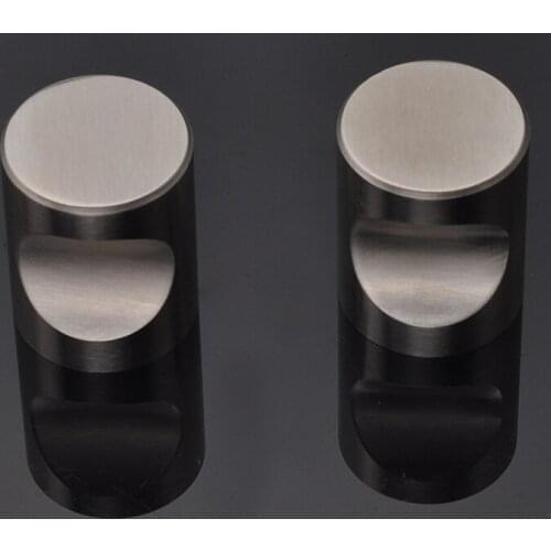 Wholesale DHL Free Shipping 40Pcs/lot 304SUS small drawer knob modern wood cabinets furniture leveller High Quality