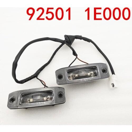 OEM Genuine License plate Modules lamp Assembly 1EA for Hyundai Accent 2006-2010 The Car Rear License Plate Lamp 925011E000