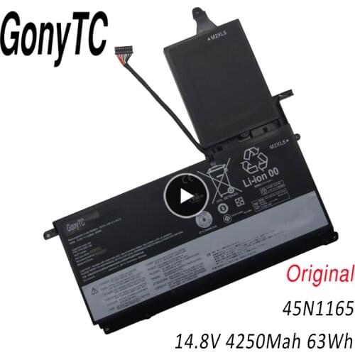 45N1164 45N1165 45N1166 45N1167 Genuine Laptop Battery For Lenovo Thinkpad S540 S531 14.8V 4250mAh 63Wh