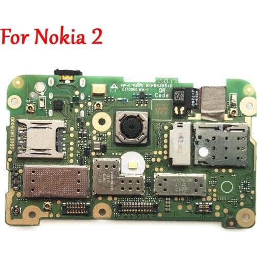 Tested Full Work Original Unlock Motherboard For Nokia 2 TA-1035 TA-1029 Logic Circuit Board Plate Global Firmware