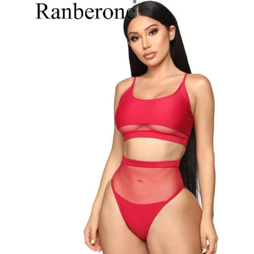 Прозрачные купальники Ranberone China At AliExpress