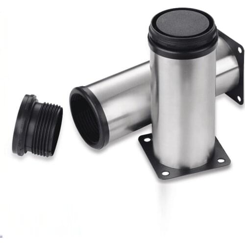 5CM-30CM Furniture Adjustable Cabinet Legs Stainless Steel Table Sofa Metal Foot With Screws Home Improvement Hardware