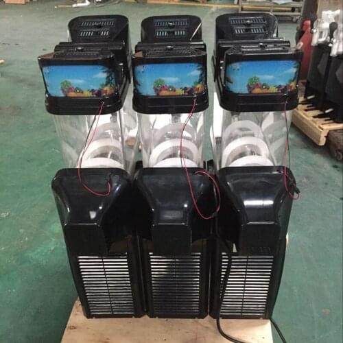 The Latest Design Smoothie Cold Drink Machine Commercial 3 Cans Snow Melting Machine 110V 220V