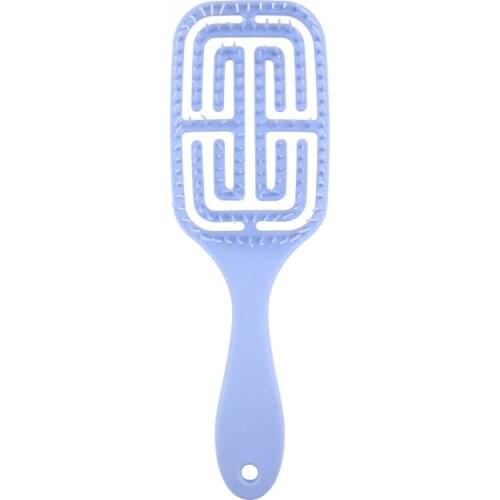 Paddle Hair Brushes Hollow Out Wet Dry Detangling Hairs Comb Scalp Massage Combs for Long Short Thick Thin Curly Straight Wavy H