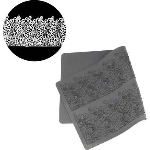 Silicone mold Sugar Lace Fondant kitchen cake mold Silicone fondant Embossing Mat
