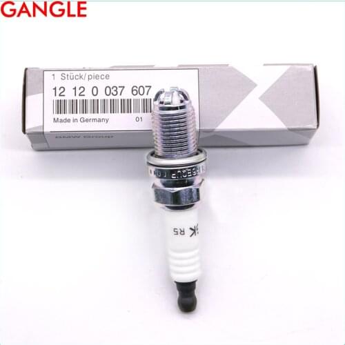 6PCS BMW SPARK PLUGS DOUBLE LASER PLATINUM+4 FACTORY HIGH POWEER SET FOR BMW N62 E46 M54 E38 E65 E39 4.4L 12120037607 BKR6EQUP