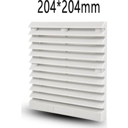 ZL-804 Cabinet Ventilation Filter Set Shutters Cover Fan Grille Louvers Blower Exhaust Fan Filter Filter Without Fan