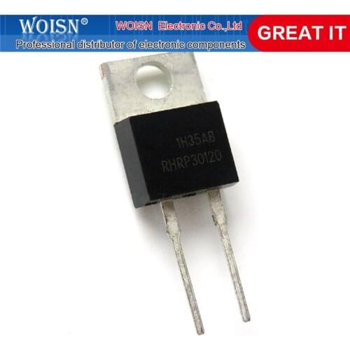 1pcs/lot RHRP30120 RHR30120 NEW and Original 30A 1200V Hyperfast Diode TO-220-2 In Stock