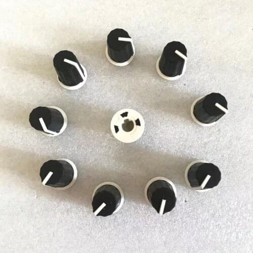 10pcs for pioneer DDJ-RR SB2 Mixer EQ Knob Cap / 180 Degree Potentiometer Rubber Knob Cap / Audio Volume Switch Knob