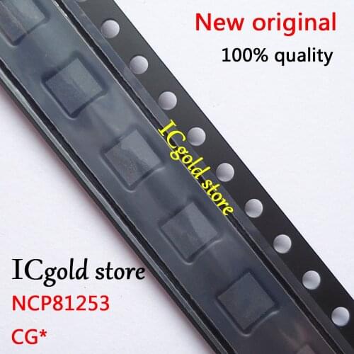 10pcs NCP81253 NCP81253M NCP81253MNTBG (CGV CGZ CGB CG*) QFN-8