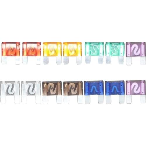 14PCS 30~100A Big Size Auto fuse, 2pcs for each specification, Automotive Fuses Blade,The fuse Insurance insert Lights Fuse