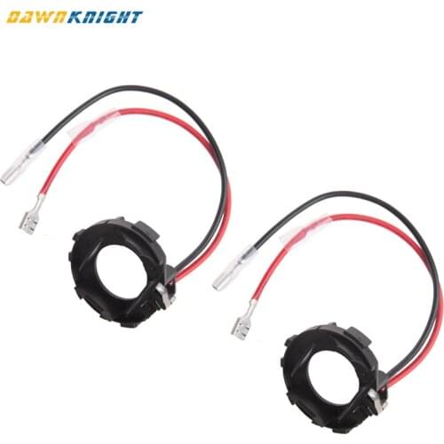 2PCS H7 Led Headlight Socket Adapter For Volkswagen Golf 7 New Sharan Multivan For Mercedes Benz Vito H7 Led Car Socket Base