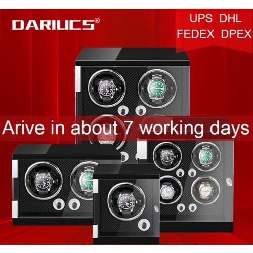 Automatic Watch Winder Box Uhrenbeweger Mechanical Display 1/2/4/6 Slots Male watch Automatic