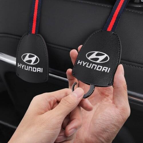 Car Seat Back Hook Car Accessories Interior Portable Hanger Holder Storage For Hyundai Creta Accent Tucson Solaris 2013 I30 Ix35