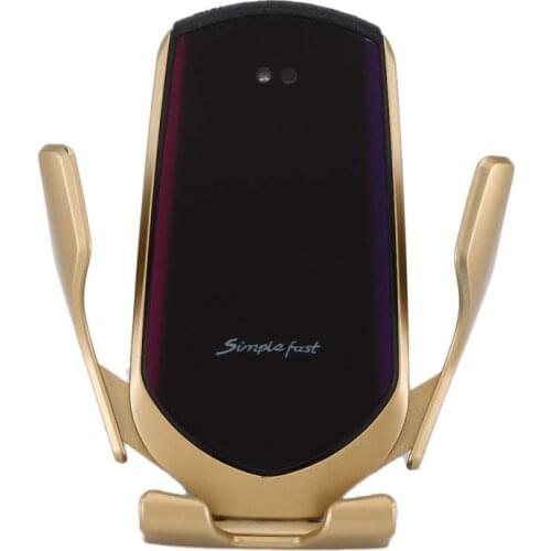 Wireless Car Charger 2 In 1 Qi Quick Charge Automatic Clamping Auto Vent Bracket Cell Phone Holder For Samsung For Galaxy S9