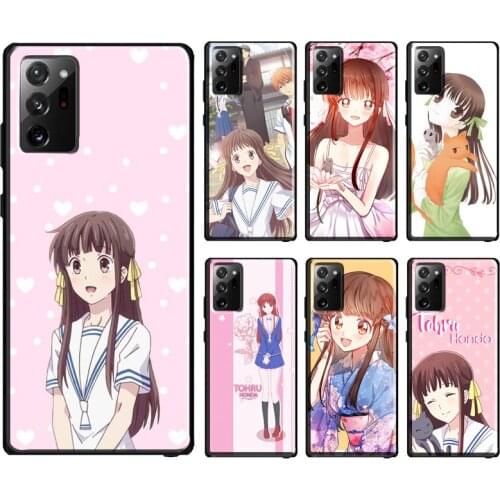 Honda Tohru Fruits Basket Case For Samsung Galaxy S10 Plus S8 S9 S20 FE Note10 Plus Note9 Note20 S21 Ultra Cover Bag