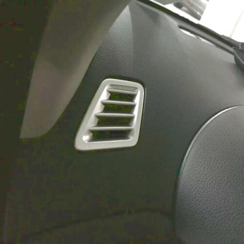 For Nissan Tiida 2011 2012 2013 2014 2015 2016 2017 Interior AC Decorative Frame Moulding Air Condition Outlet Vent Cover Trim